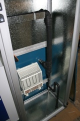 Humidifier -ecternally mounted - heater